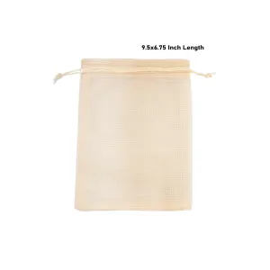Thamboolam Bag Set - 9.5 x 6.75 Inches | 5 Pcs/ Potli Bag/ Tambula Bag for Wedding/ Assorted Colour