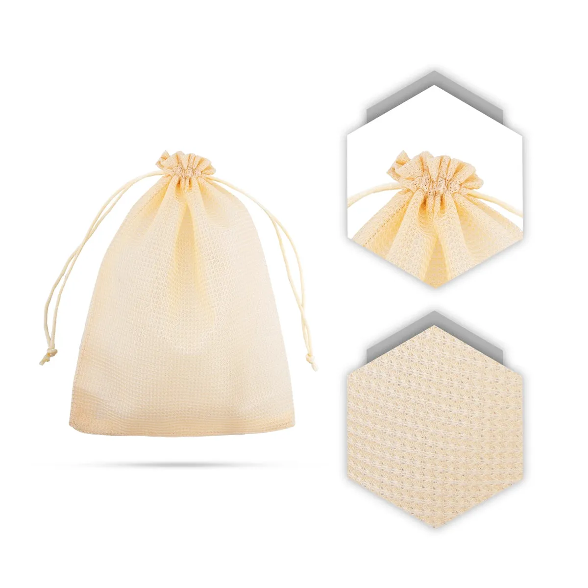 Thamboolam Bag Set - 9.5 x 6.75 Inches | 5 Pcs/ Potli Bag/ Tambula Bag for Wedding/ Assorted Colour