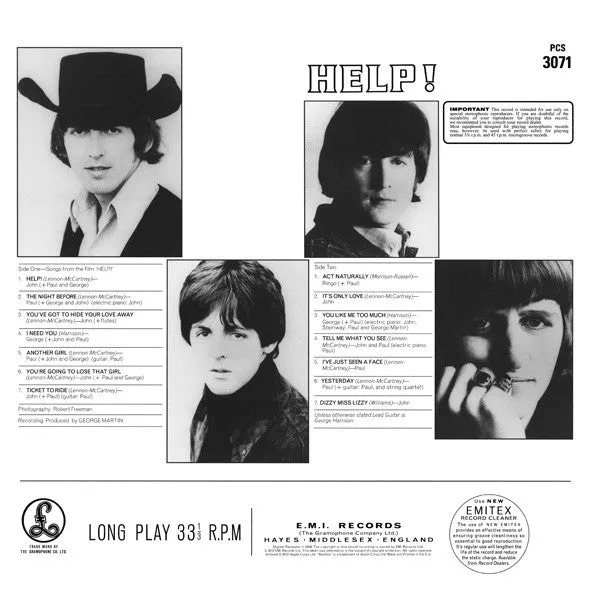 The Beatles - Help! [Stereo]  (New Vinyl LP)