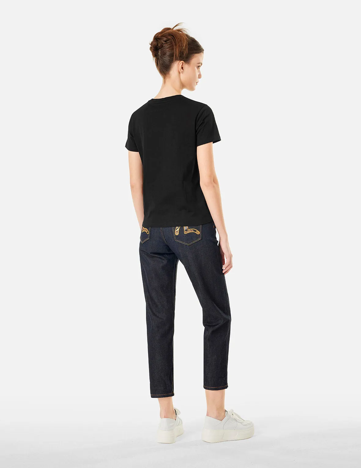 The Rose of EVISU Print Regular Fit T-shirt