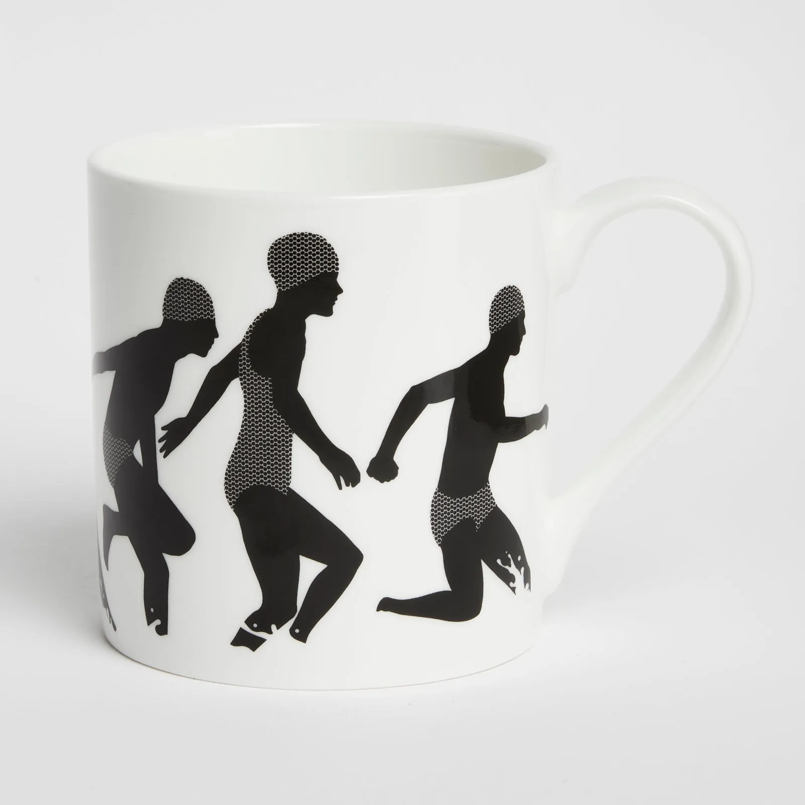 'The Swimmers' Fine China Mug