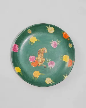 Tigress Quarter Plate - Green
