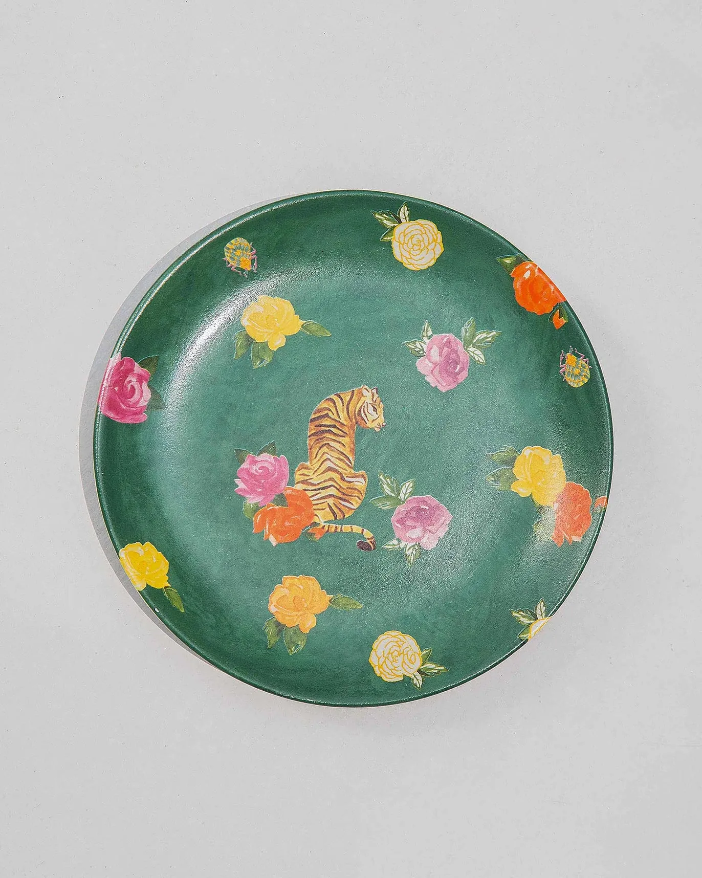 Tigress Quarter Plate - Green