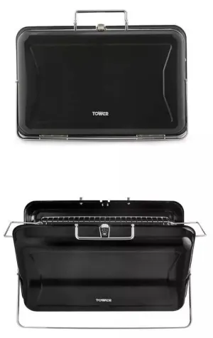 Tower T978516BLK outdoor barbecue/grill Charcoal (fuel) Black