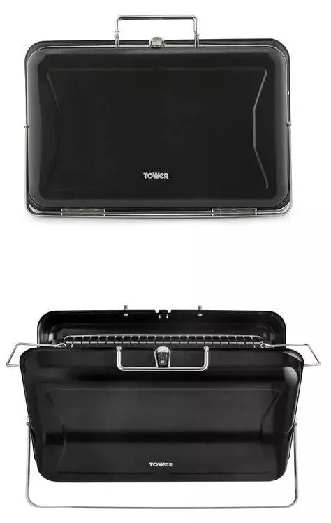 Tower T978516BLK outdoor barbecue/grill Charcoal (fuel) Black