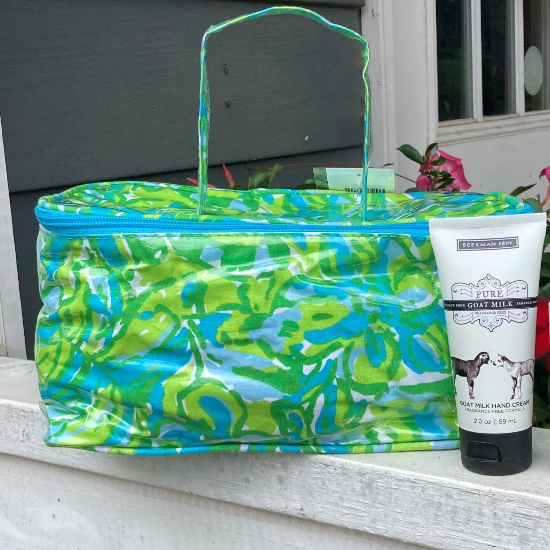 Train Case Cosmetic Bag