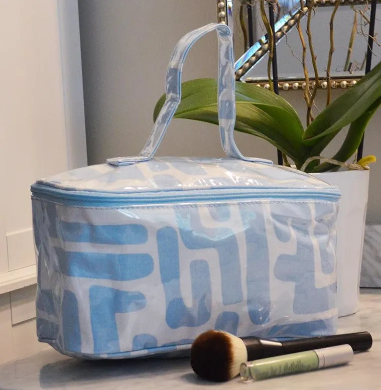 Train Case Cosmetic Bag