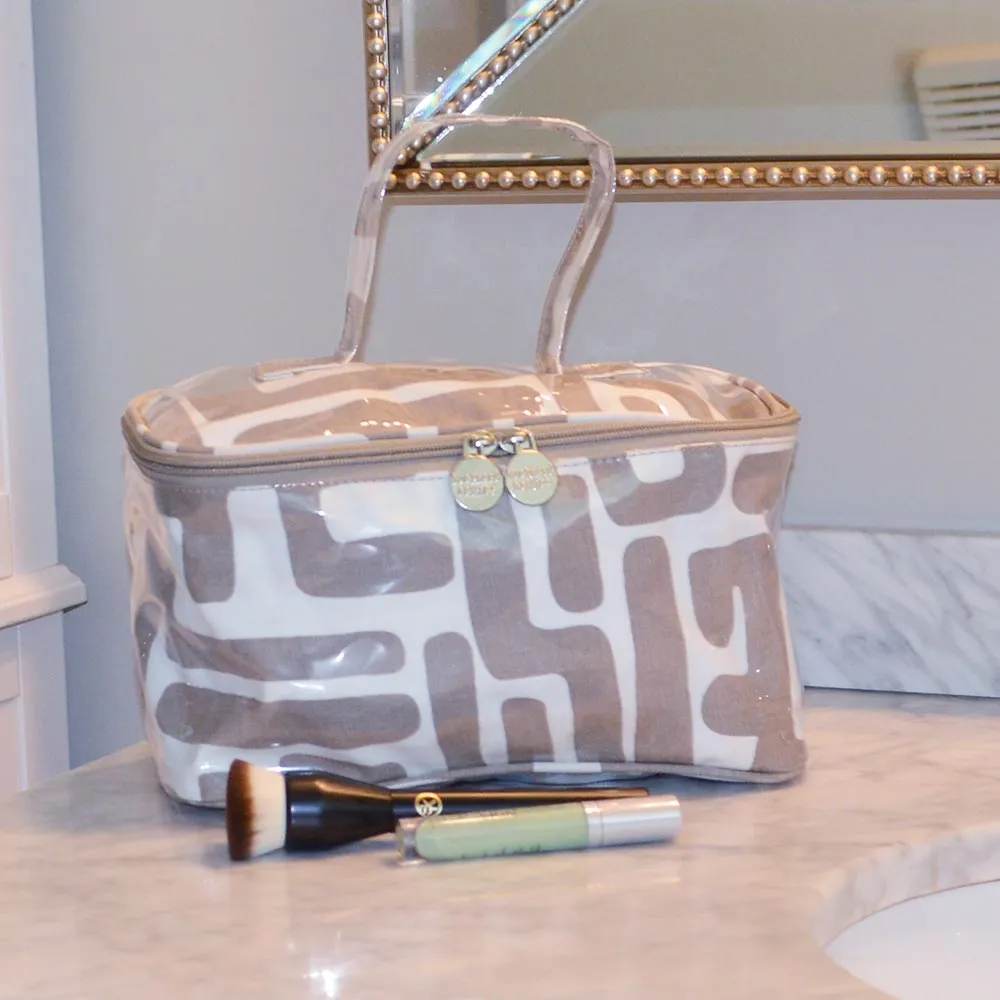 Train Case Cosmetic Bag