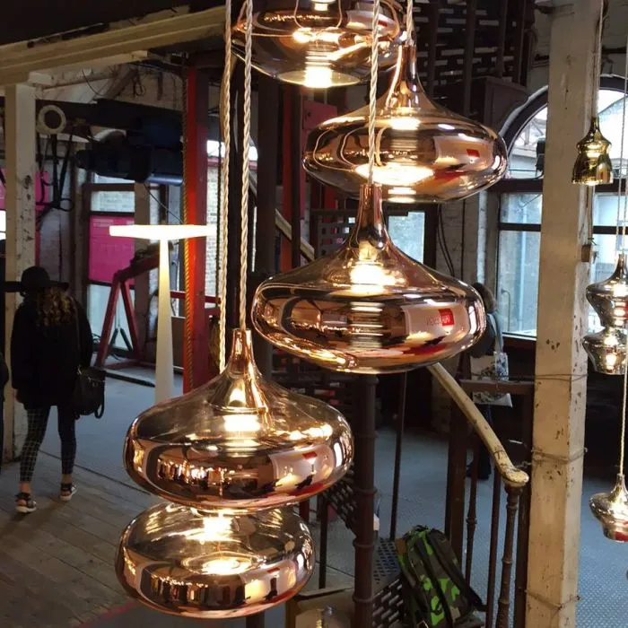Triple Rose-Gold Nostalgia Cluster Light
