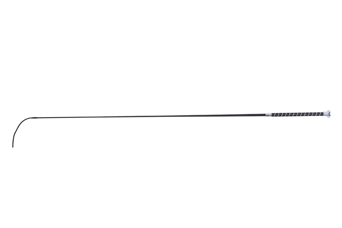 TuffRider DIAMOND DRESSAGE WHIP - BLACK