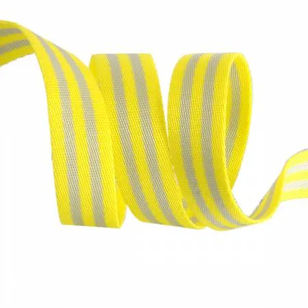 Tula Pink | Striped Nylon Webbing 1" (25mm) Wide (2 Yards)