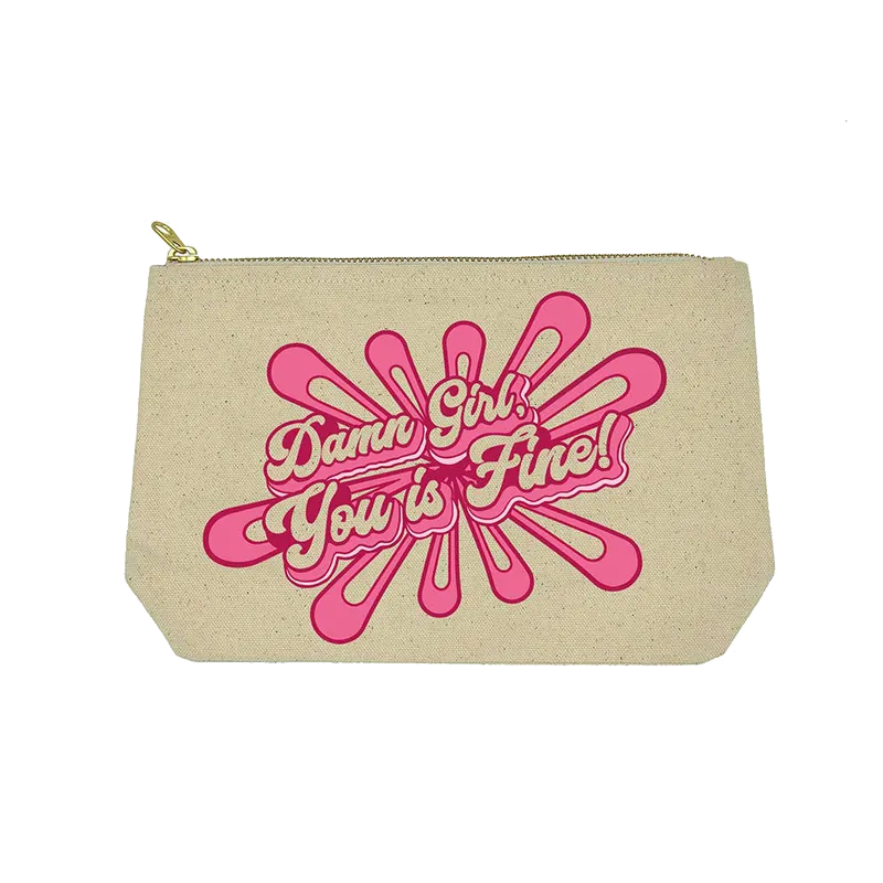 Twisted Wares Damn Girl, You Is Fine Makeup Bag
