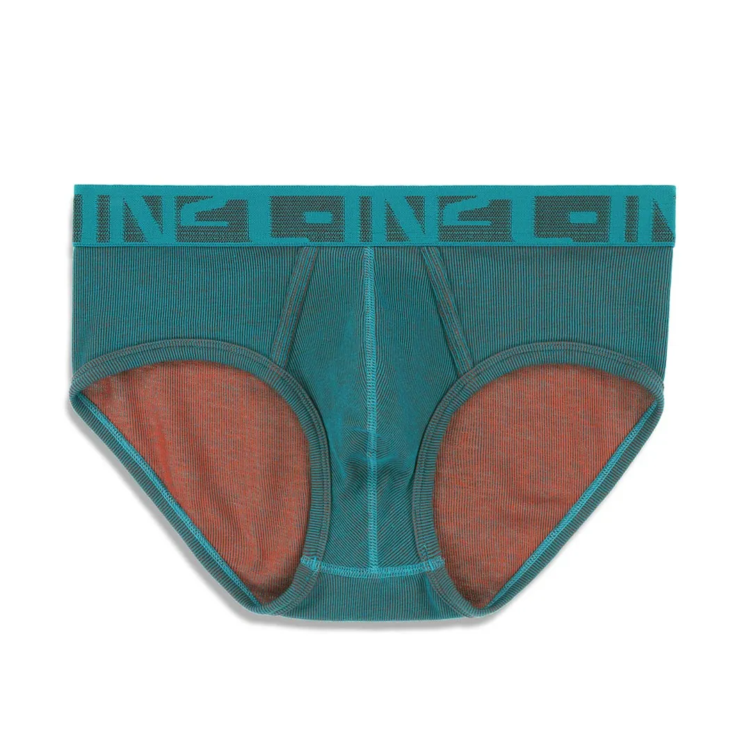 Undertone Mid Rise Brief Bronsis Blue