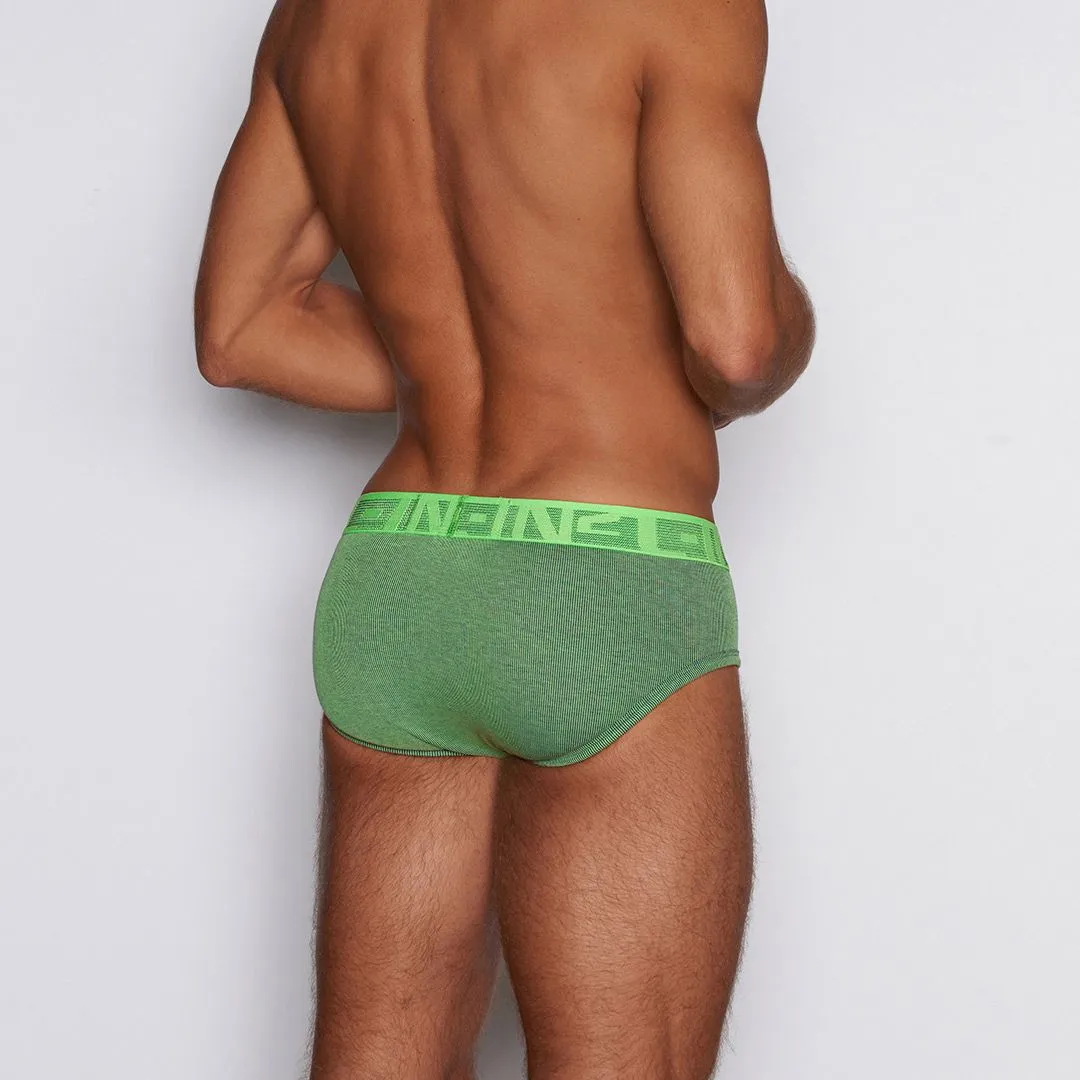 Undertone Mid Rise Brief Gains Green