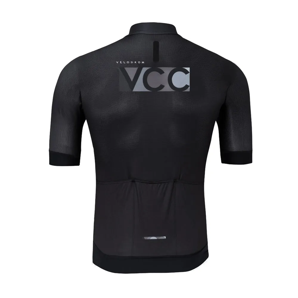 VELODROM VCC Mosaic Jersey - Black/Monochrome