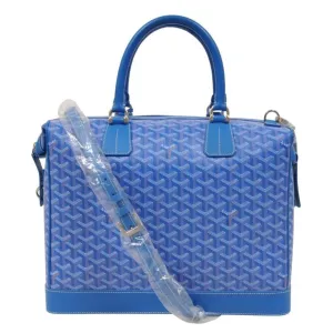 Victoria GM Blue Crossbody Travel Tote Duffle Weekend Carry On Bag