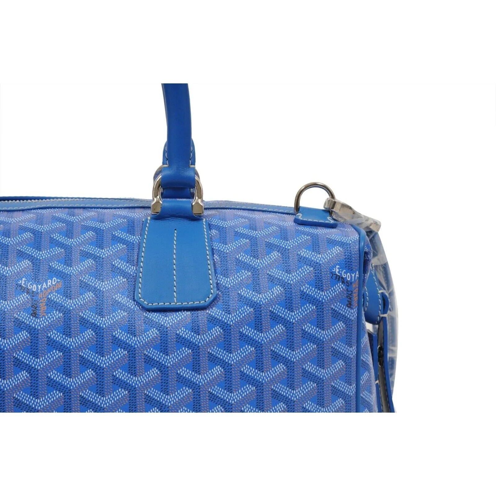 Victoria GM Blue Crossbody Travel Tote Duffle Weekend Carry On Bag
