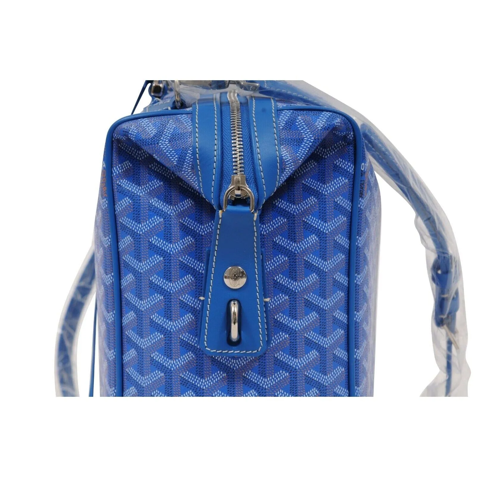 Victoria GM Blue Crossbody Travel Tote Duffle Weekend Carry On Bag