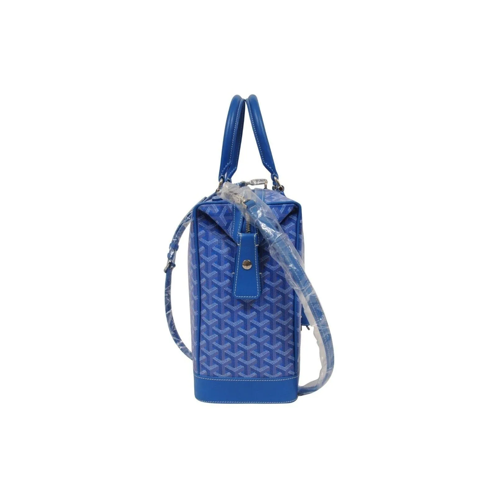 Victoria GM Blue Crossbody Travel Tote Duffle Weekend Carry On Bag