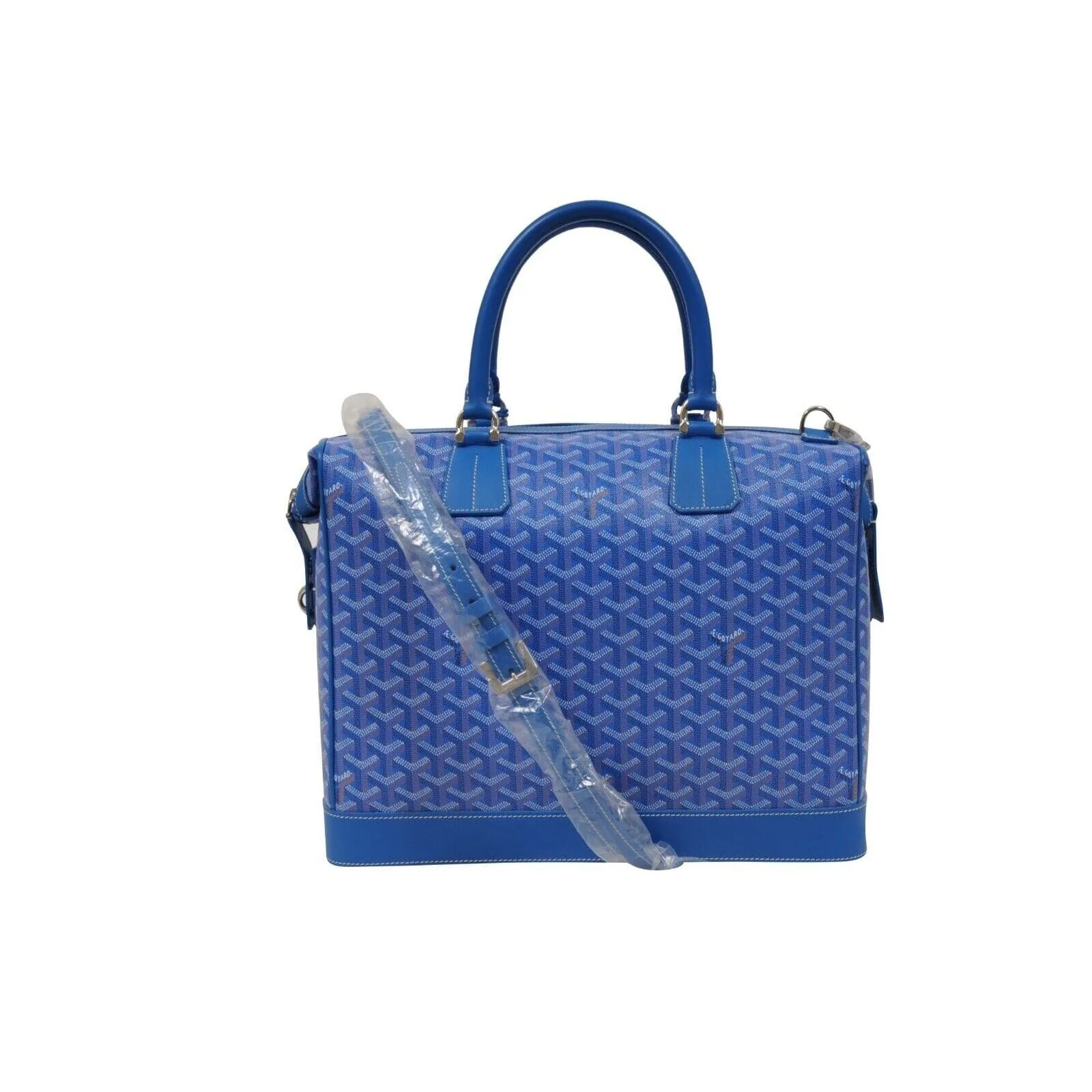 Victoria GM Blue Crossbody Travel Tote Duffle Weekend Carry On Bag
