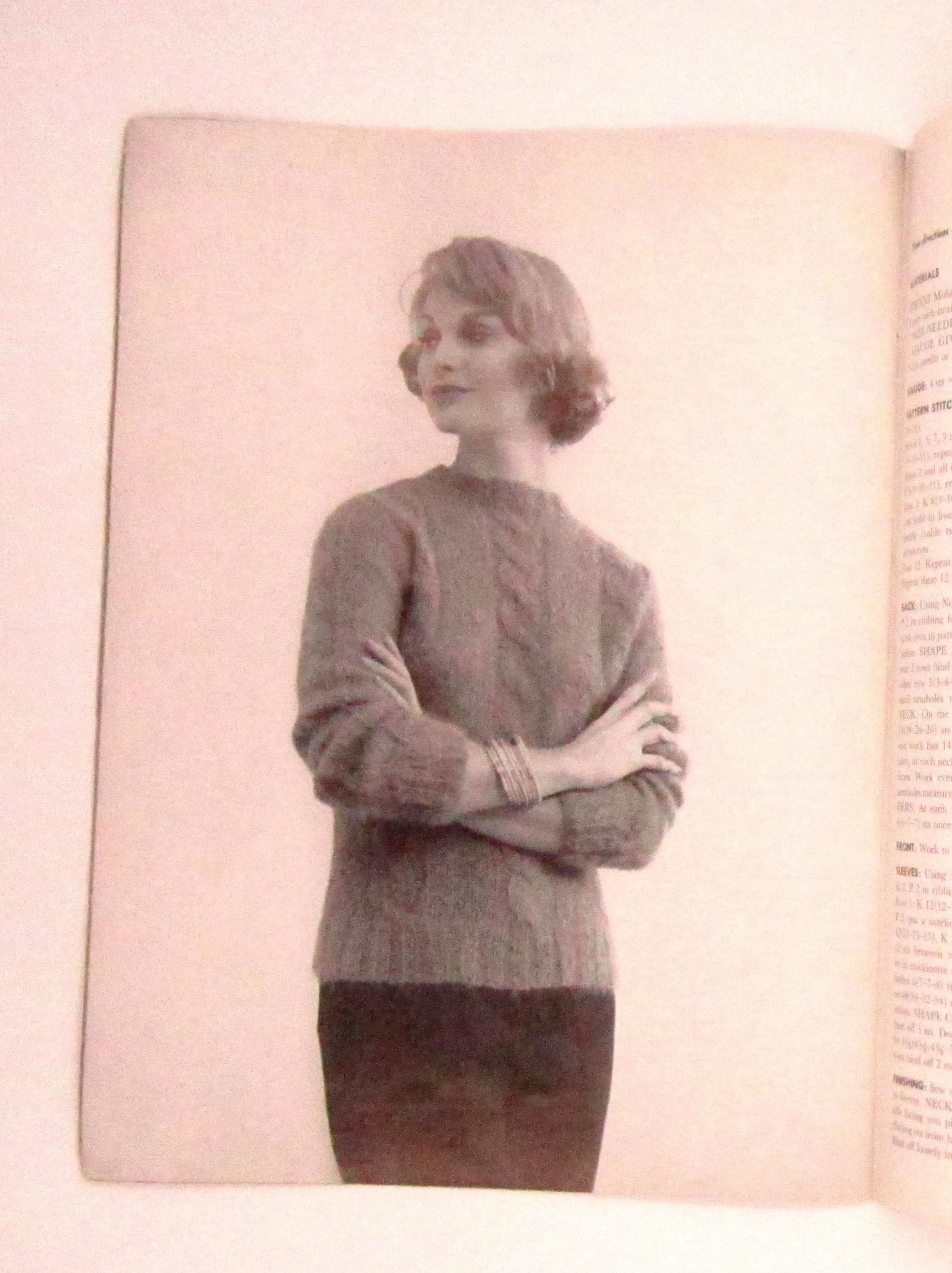 Vintage Bernat Handicrafter Knitting Magazine - Book 89