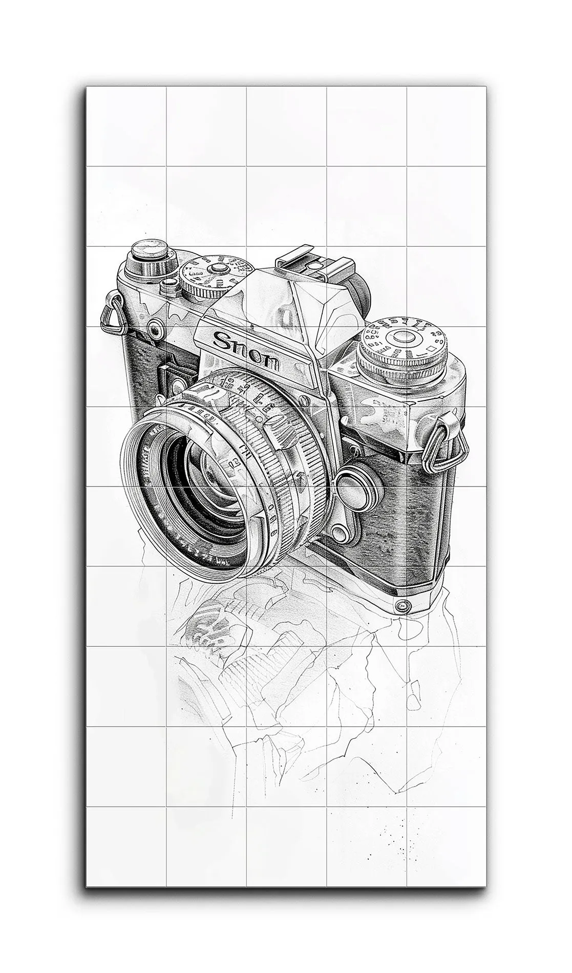 Vintage Camera Monochrome Masterpiece