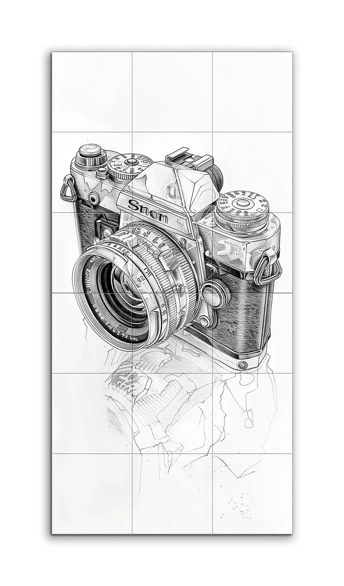 Vintage Camera Monochrome Masterpiece