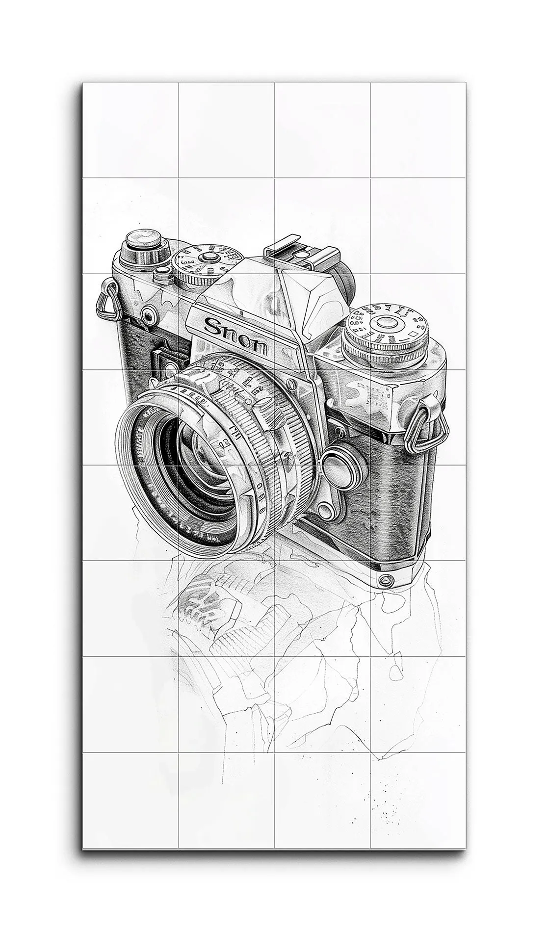 Vintage Camera Monochrome Masterpiece