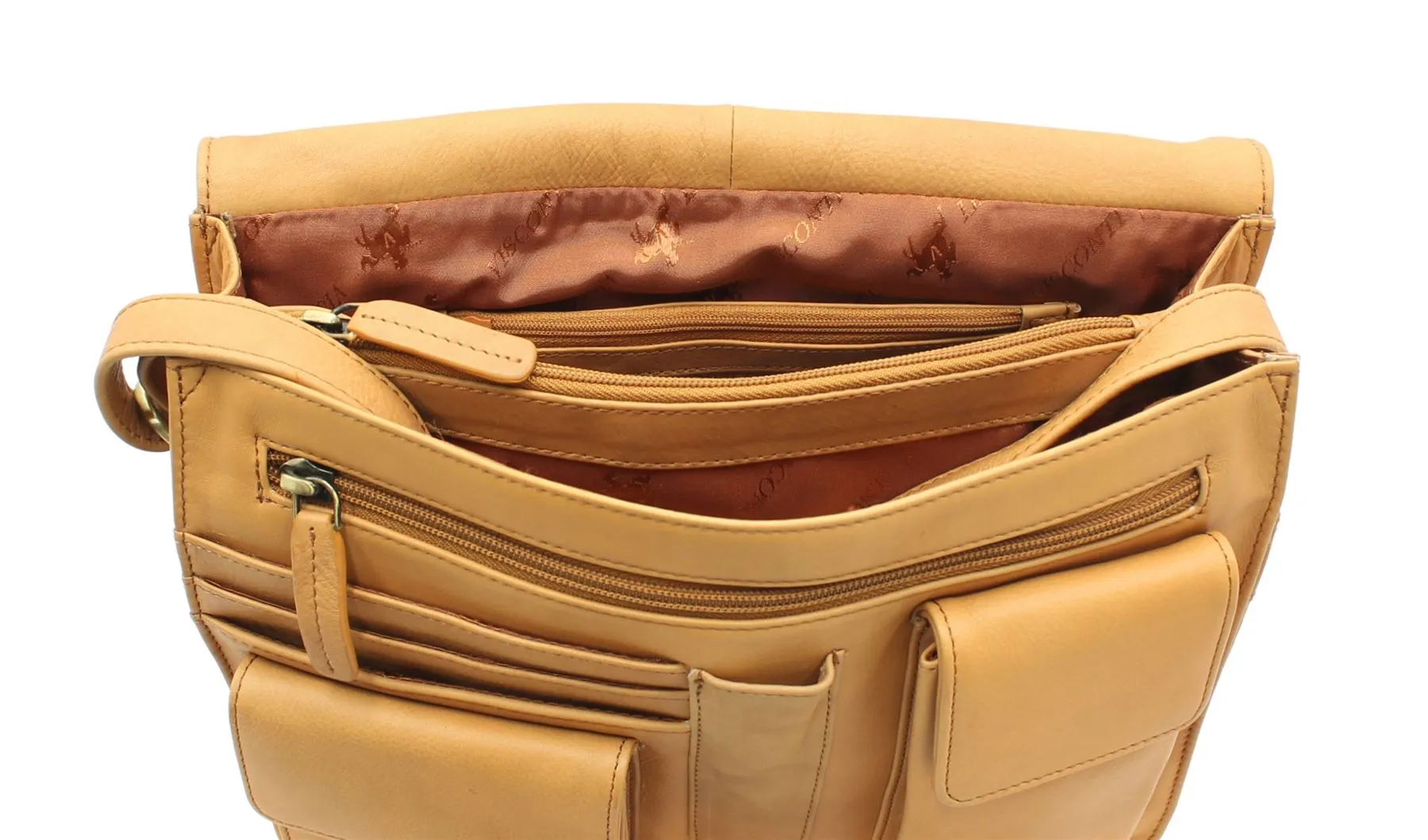 Visconti Leather Organiser Bag 754