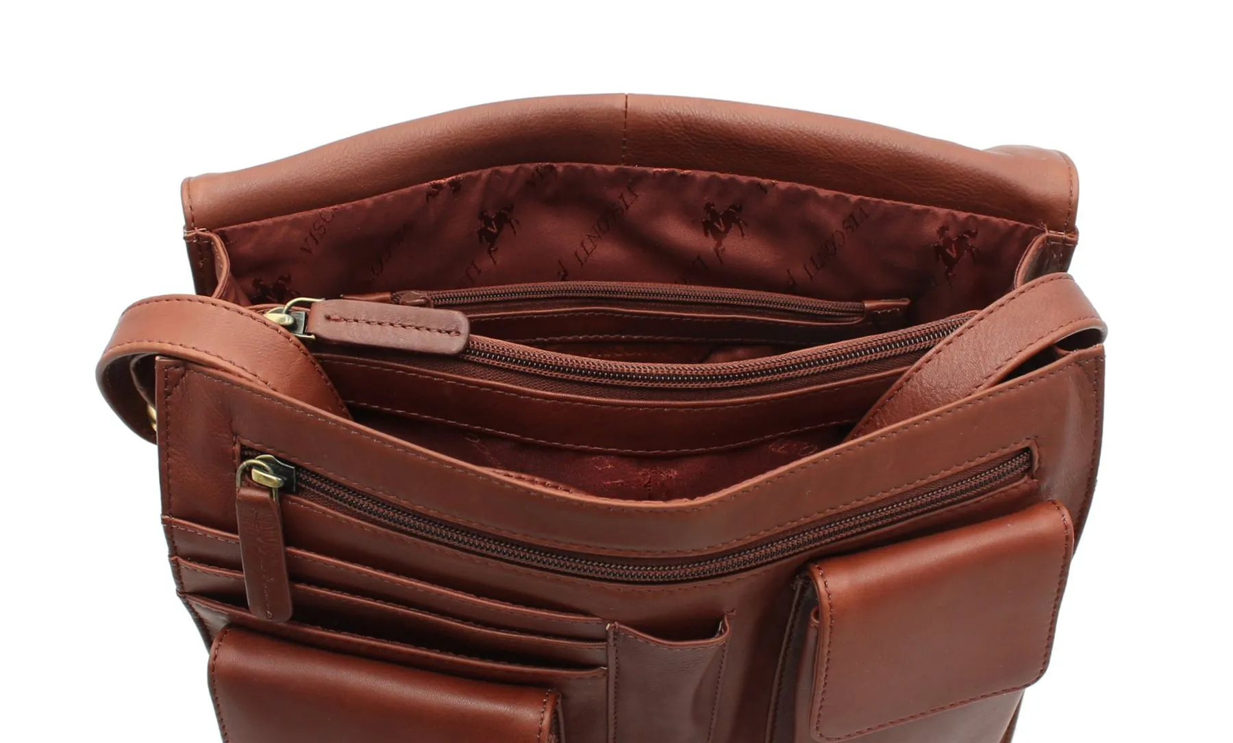 Visconti Leather Organiser Bag 754