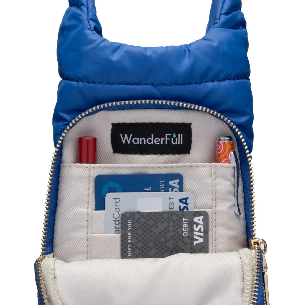 WanderFull Royal Blue HydroBag with Solid Blue Strap