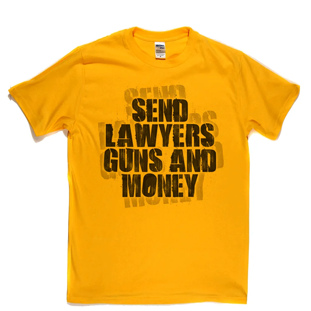 Warren Zevon - Send Lawyers Guns And Money T-shirt