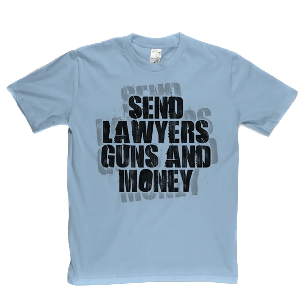 Warren Zevon - Send Lawyers Guns And Money T-shirt