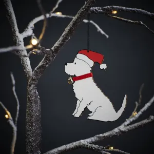 Westie Christmas Tree Decoration by Sweet William