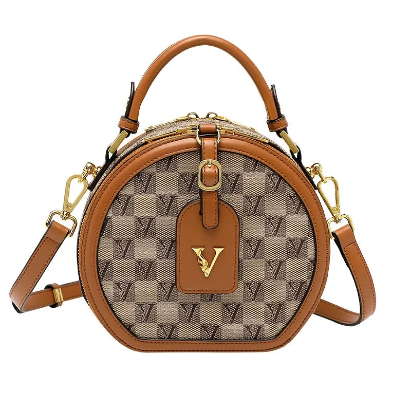Women Circular Shell Handbag Crossbody Shoulder Bag