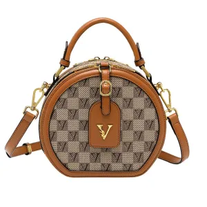 Women Circular Shell Handbag Crossbody Shoulder Bag