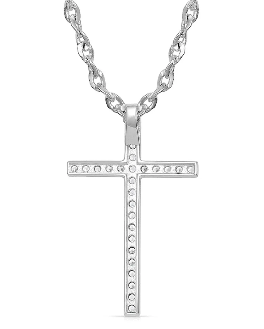Women's Dazzling Cross Necklace