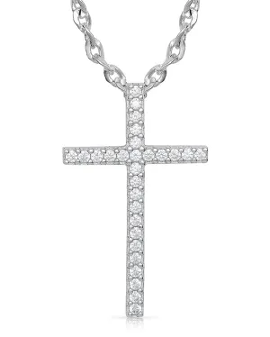 Women's Dazzling Cross Necklace