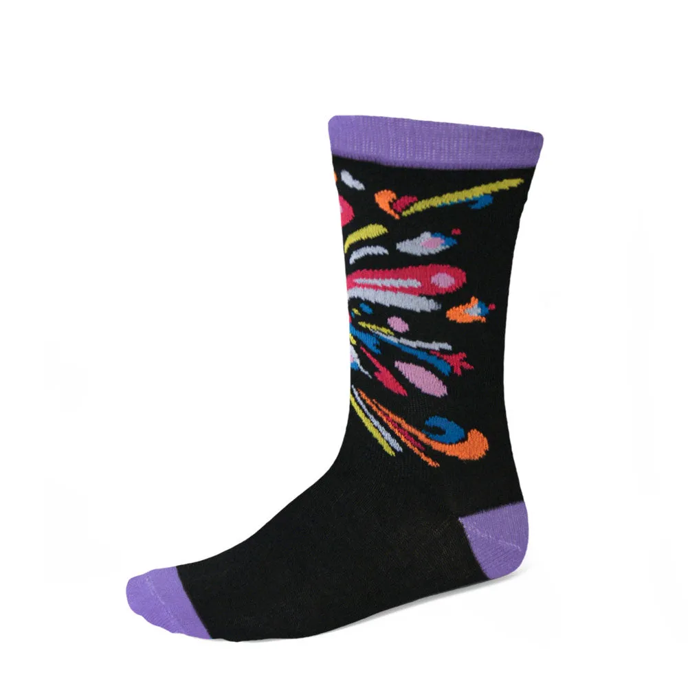 Women's Dazzling Paisley Socks, 3-Pack
