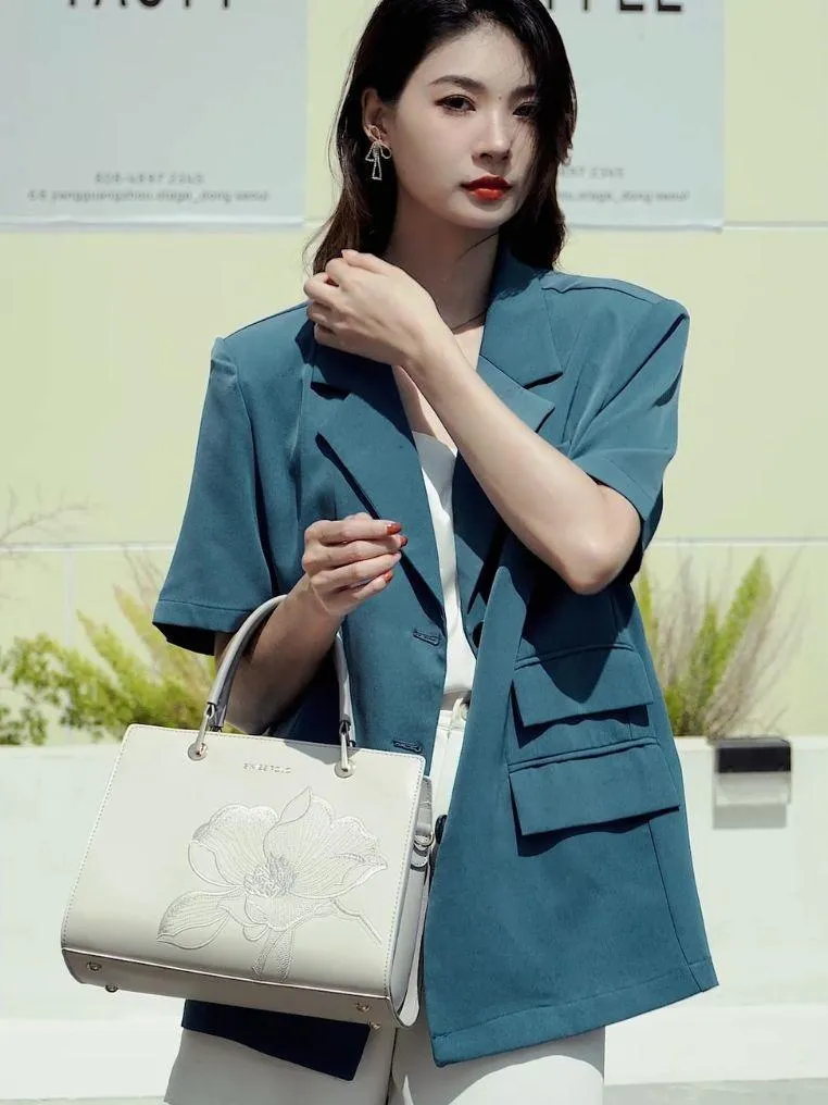 Women's Top Handle Sling Bag / Crossbody Bag - HKS 3930