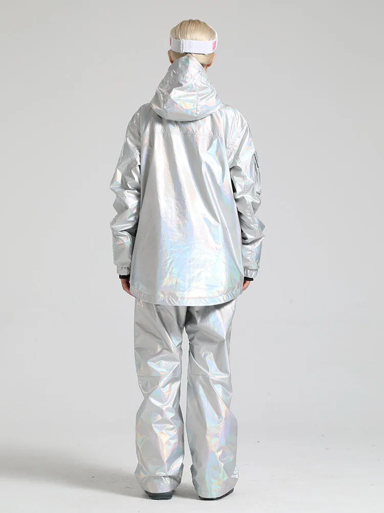 Women's Yellow Dazzling Ski Suit