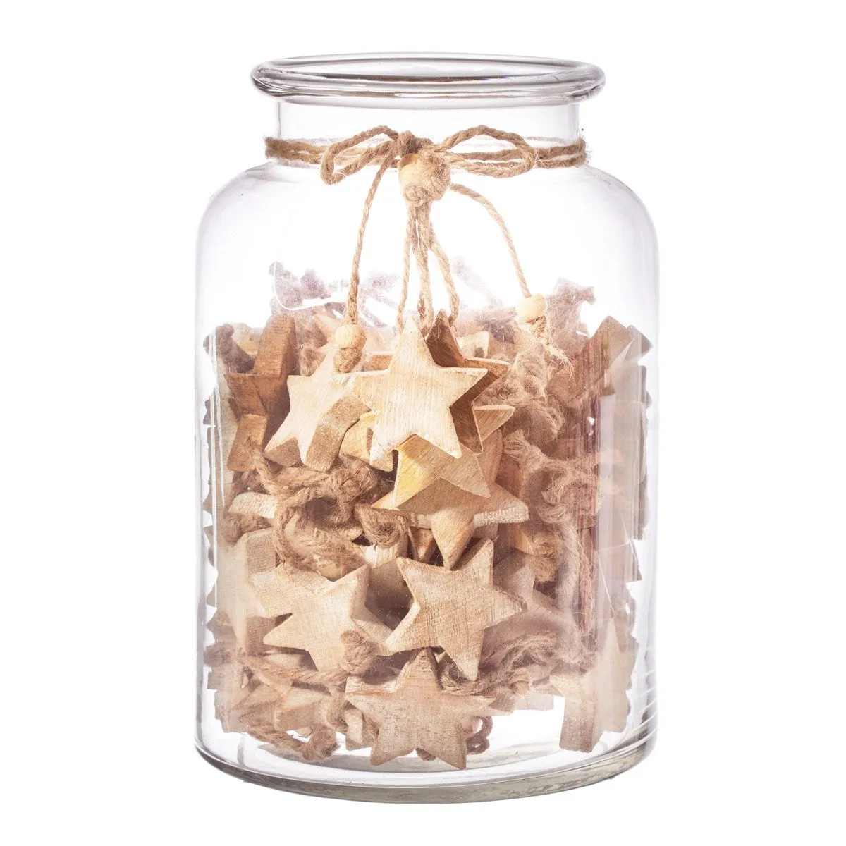 Wooden Star Tree Decoration