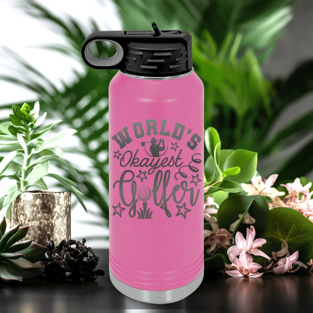 Worlds Kinda Good Gofler Water Bottle